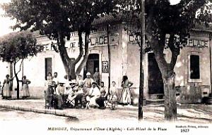 3061- Mendez - Cafe-Hotel de la Place - 1927